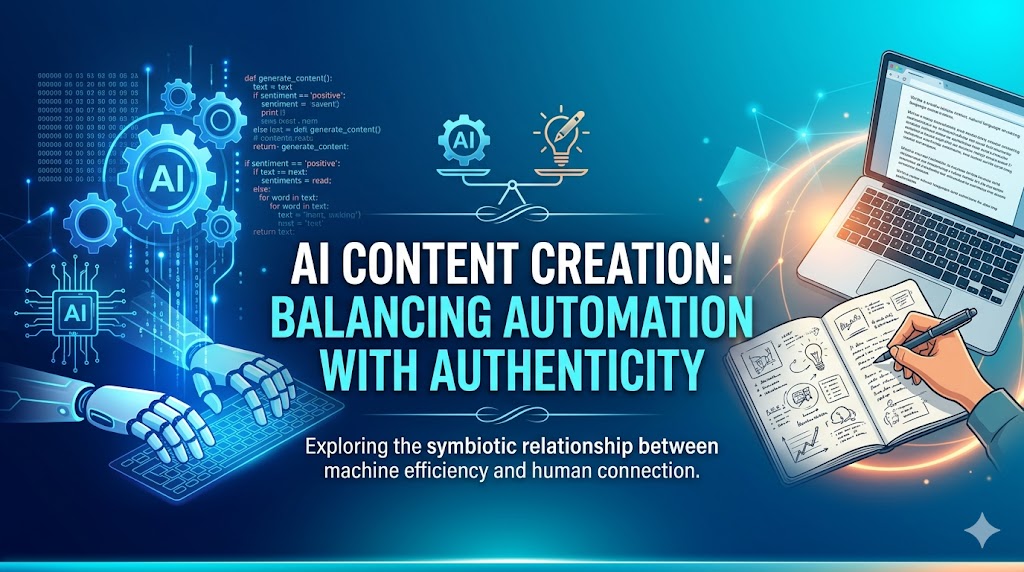 AI Content Creation: Balancing Automation with Authenticity