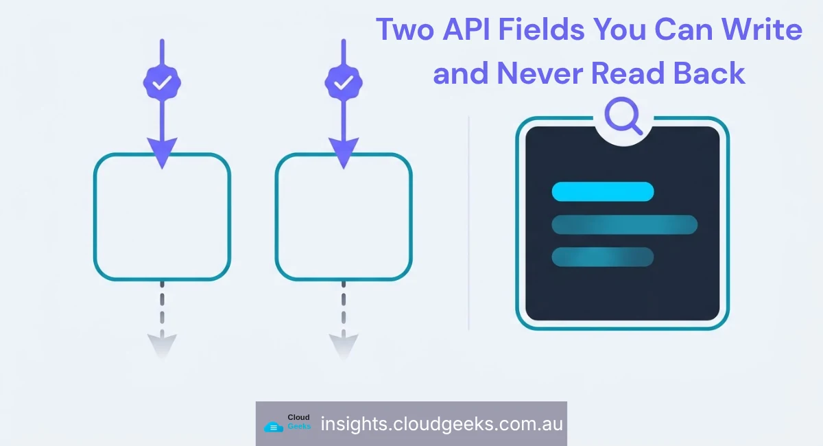 Two API Fields You Can Write and Never Read Back