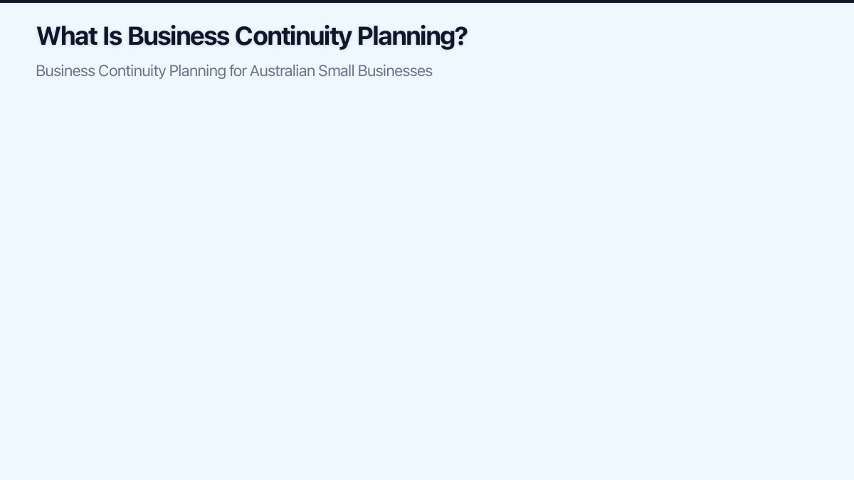 Step 3: Develop Continuity Strategies Infographic