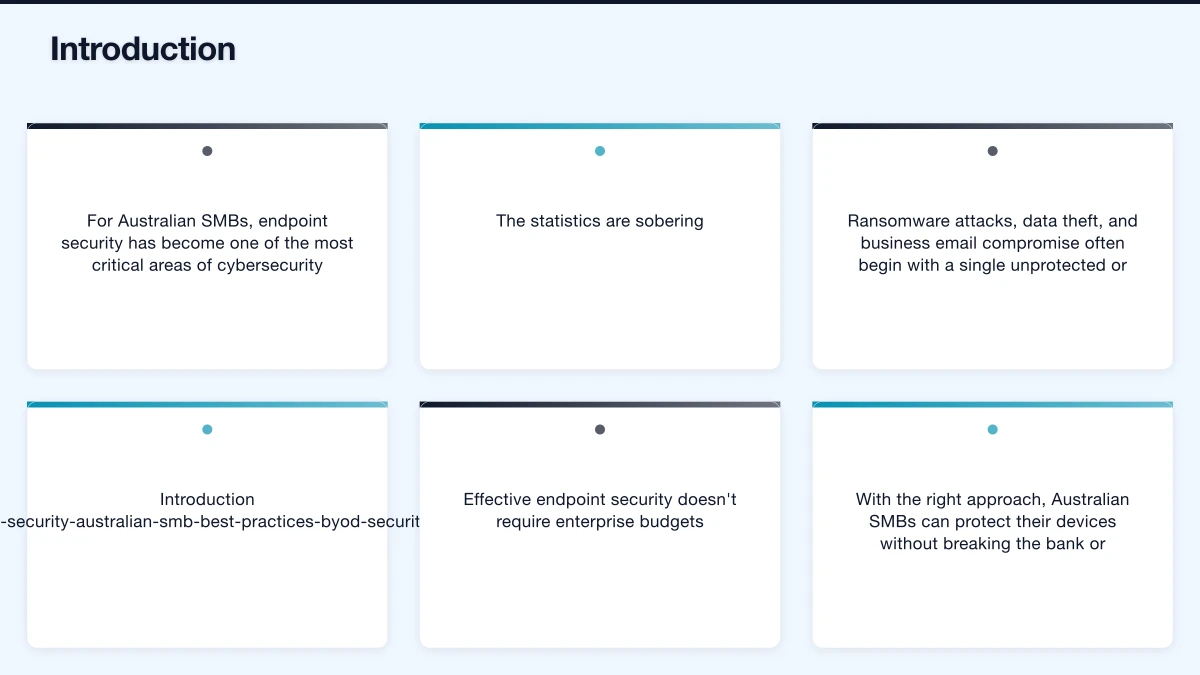Essential Endpoint Security Layers Infographic