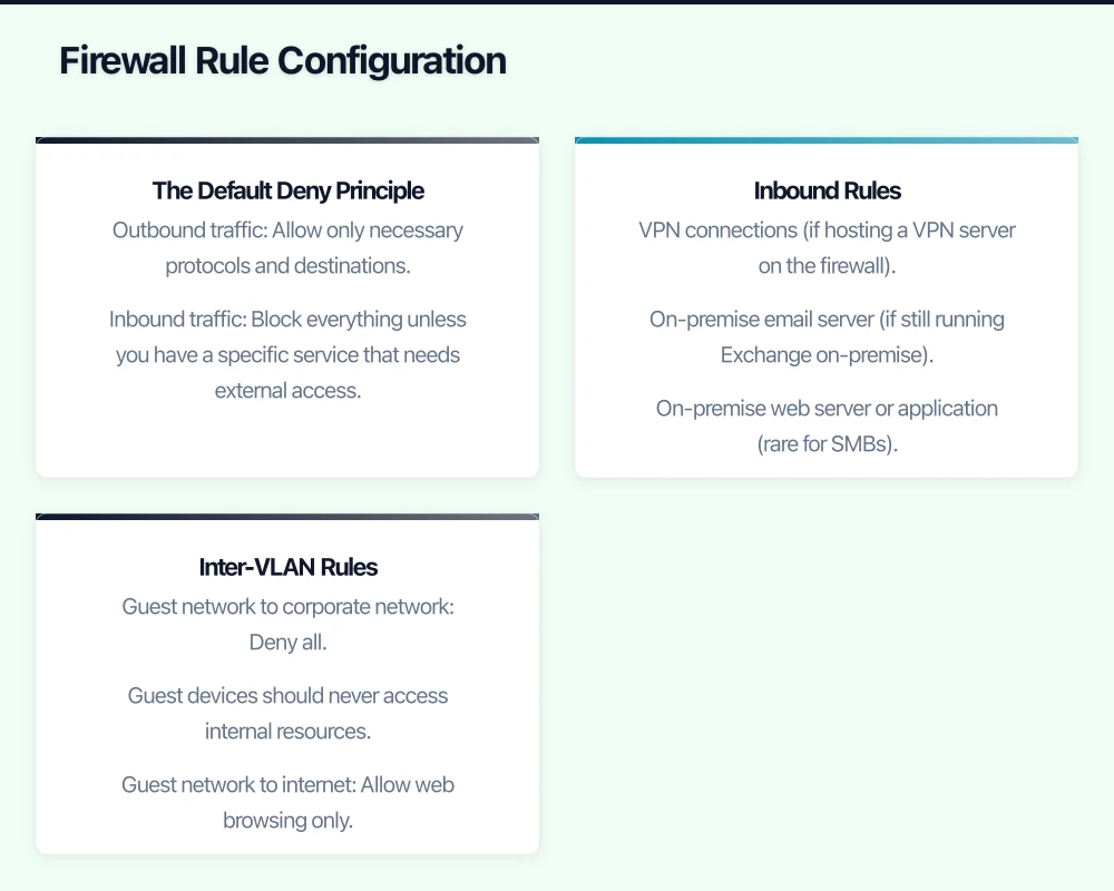Initial Configuration Infographic