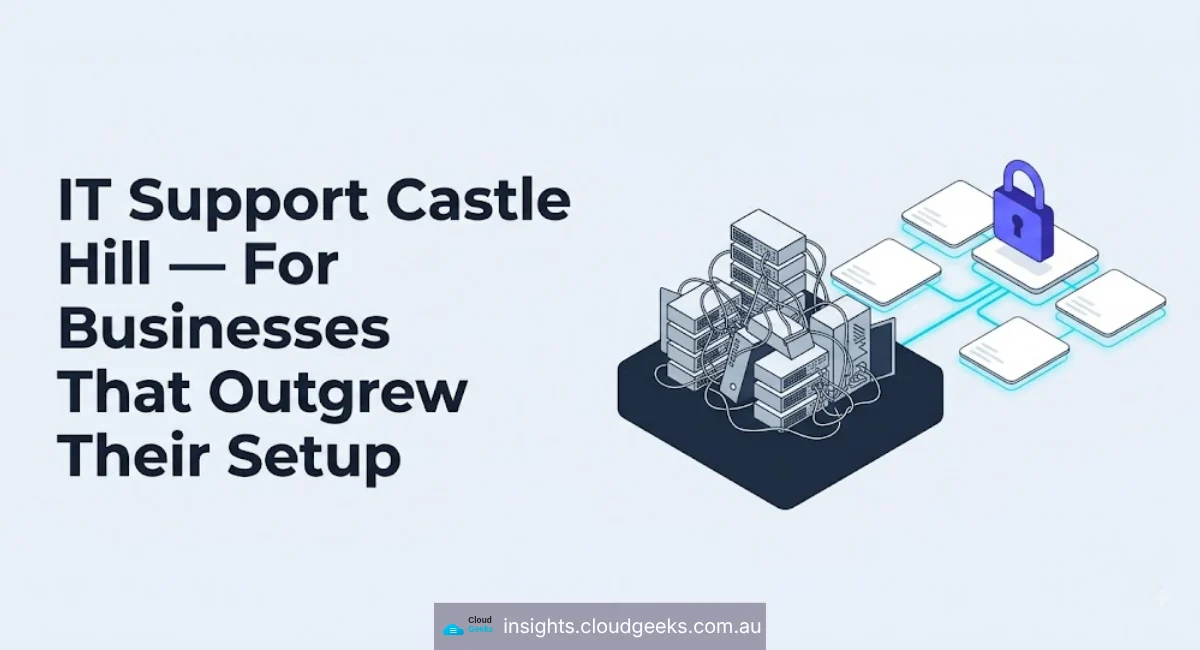 IT Support Castle Hill — For Businesses That Outgrew Their Setup