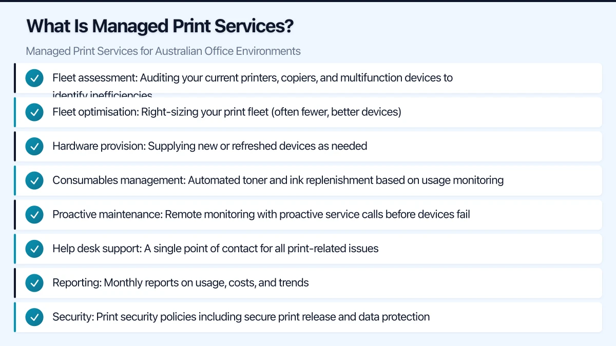 Assessing Your Current Print Environment Infographic