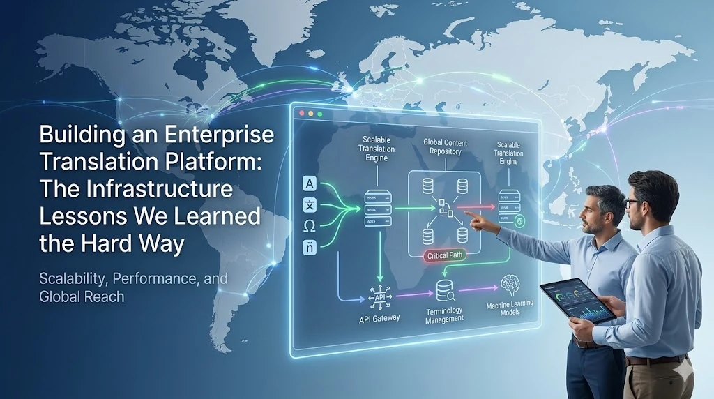 Building an Enterprise Translation Platform: The Infrastructure Lessons We Learned the Hard Way